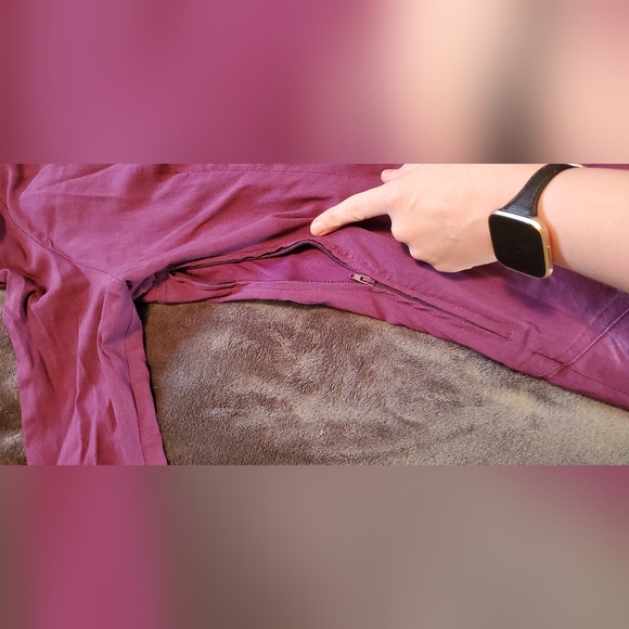 Face Clothing purple long-sleeve pullover top size Small - Picture 4 of 6